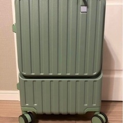 フロントオープン スーツケース Sサイズ 機内持ち込み USBポート