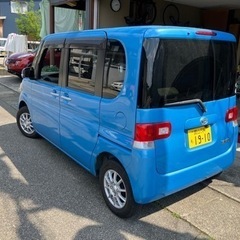 ダイハツタント4WD ナビ地デジ　ETC　片自動スラ　車検残あり　美品軽自動車の画像