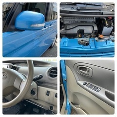 ダイハツタント4WD ナビ地デジ　ETC　片自動スラ　車検残あり　美品軽自動車の画像