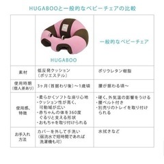 ハガブー　赤ちゃん お座り練習ベビーチェアの画像