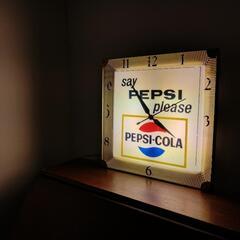 ペプシコーラ / クロック/蛍光灯サイン