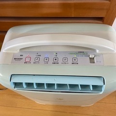 6/2引渡しシャープ除湿機の画像
