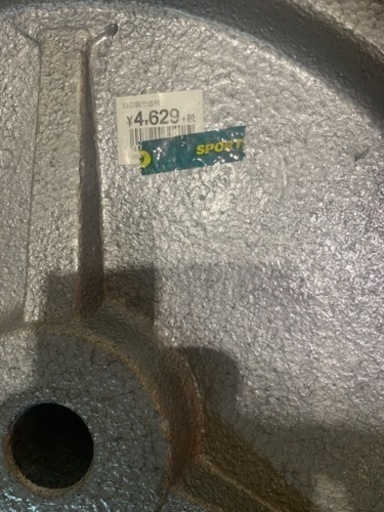 バーベル15Kgx2枚