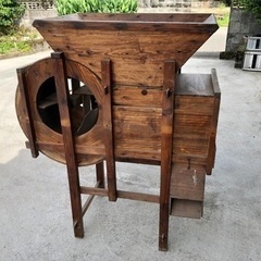 【美品】唐箕　とうみ　木製　手動　アンティークとしても👍の画像