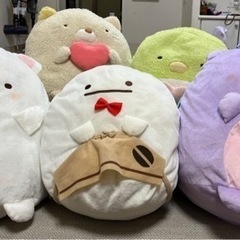すみっこぐらし　ぬいぐるみ5点セット