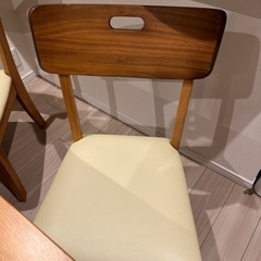 【お引渡し者様決定】ダイニングセット　椅子2脚の画像