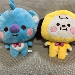 BTS ぬいぐるみ　2点セット
