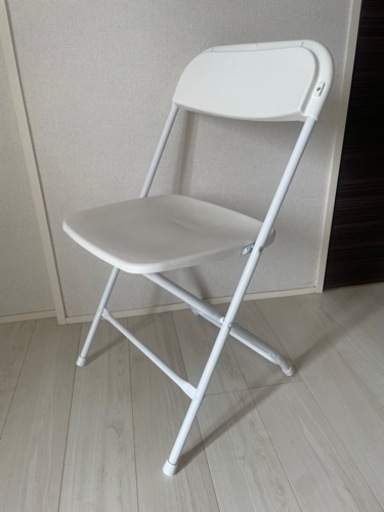 【無印良品】スチールパイプ椅子　6脚セット
