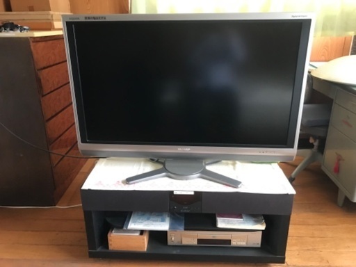 SHARP 液晶テレビ アクオス LC-40AE6 スピーカー付きTV台セット