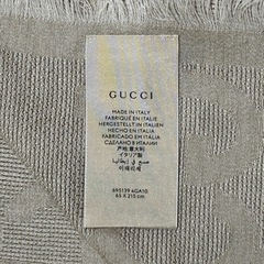新品未使用 Gucci オールオーバー モノグラム ジャカード スカーフの画像