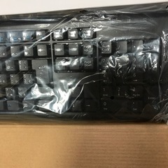 パソコン用有線キーボード未使用品の画像