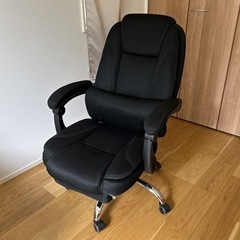 オフィスチェア リクライニングチェア フットレスト付き ハイバッ...
