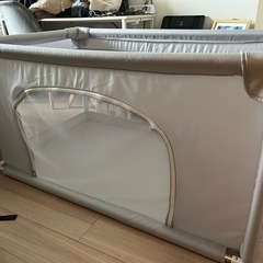 【美品】Hugmuu ベビーサークル　120×70 Gray C...