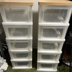 5段チェスト　収納ケース