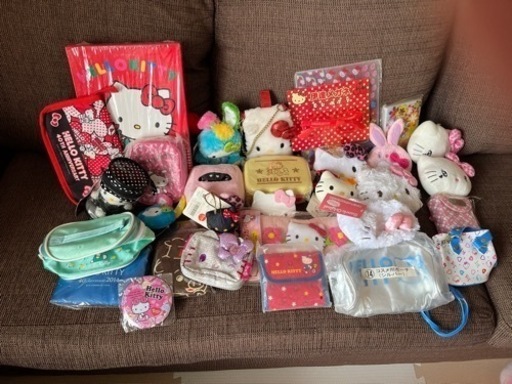 ハローキティ　雑貨　グッズ　大量80点くらい ハローキティ 雑貨 グッズ 大量80点くらい