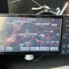 値下げ 　トヨタ純正ナビ　フルセグ
