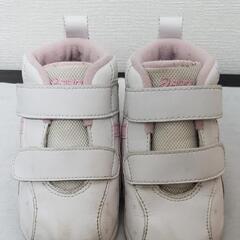 子供用asicsスニーカー16cmの画像