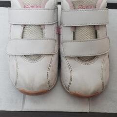 子供用asicsスニーカー16cmの画像