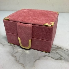 N2406-030 ジュエリーBOX ピンク 中古の画像
