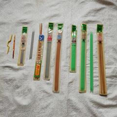 編み棒４本針　色々あります。必要な太さバラでどうぞ