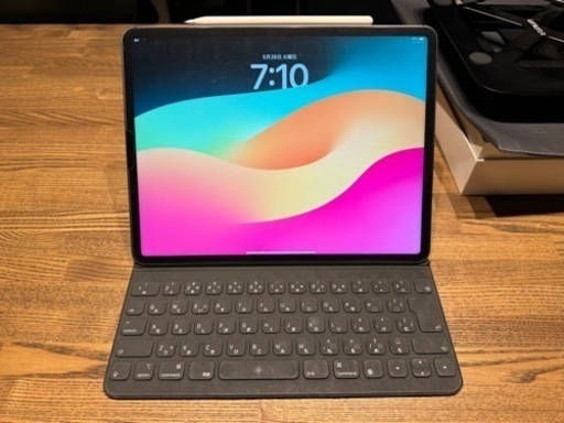 iPad Pro 12.9インチ 第5世代 512GBスペースグレイ Apple Smart Keyboard Folio -JIS MXNL2J/A Apple Pencil （第2世代）　他おまけ多数