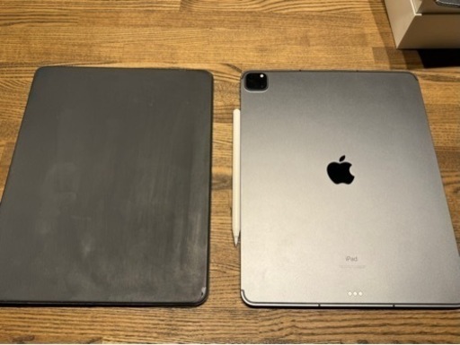 iPad Pro 12.9インチ 第5世代 512GBスペースグレイ Apple Smart Keyboard Folio -JIS MXNL2J/A Apple Pencil （第2世代）　他おまけ多数