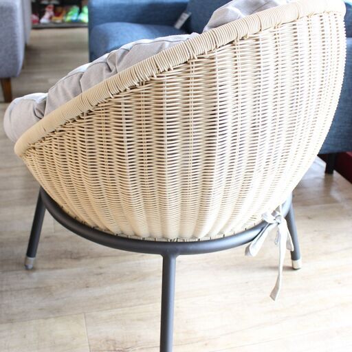 【川崎市宮前区リサイクルオフ】ASPLUND社　1Pガーデンソファ　LOWBACK　CHAIR