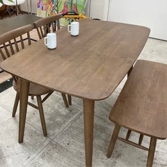 値下げ　ベンチダイニングセット　4点