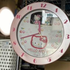 ☆激安!!☆キャラクター掛け時計 ハローキティ 4MH748-T...