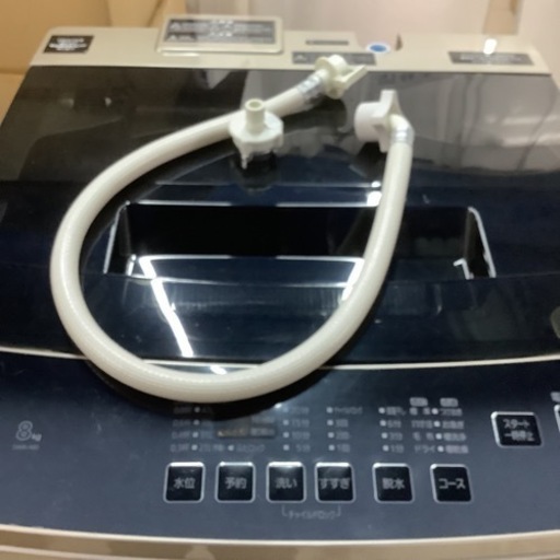 IRISOHYAMA アイリスオーヤマ　洗濯機　8㎏　DAW-A80 2022年製