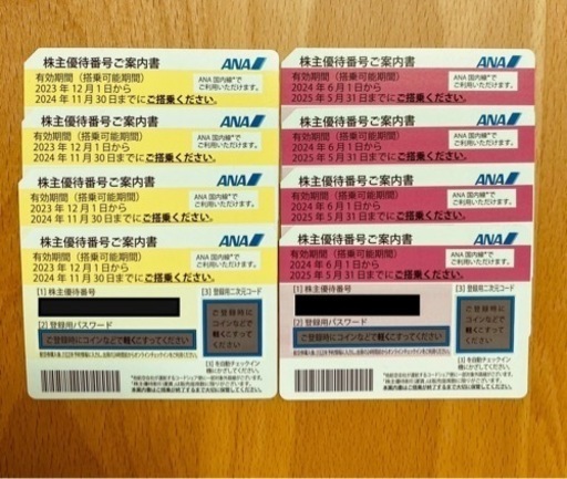 ANA株主優待券