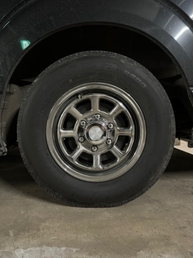 【希少！ハイエース　キャラバン　
195/80/15　デイトナ　アルミホイール】