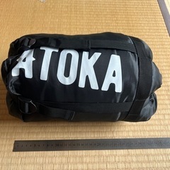 キャンプ用寝袋、封筒型シェラフとジャンク品