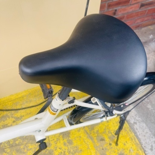 《売約済》【池上店】サイクルスポット　自転車　ミニベロ　白　ホワイト　20インチ　チャリ　街乗り　町乗り　ちょい乗り　ちょいノリ