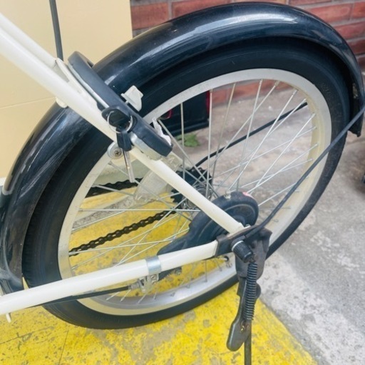《売約済》【池上店】サイクルスポット　自転車　ミニベロ　白　ホワイト　20インチ　チャリ　街乗り　町乗り　ちょい乗り　ちょいノリ