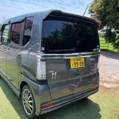 ◾️(購入予定者決定済み)諸費用無し！HONDA N-BOXカスタムターボ　ガンメタリック！の画像
