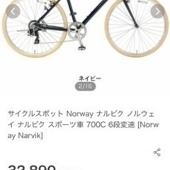 自転車購入する前にコメント下さい。 購入時32890】6段変速 自転車