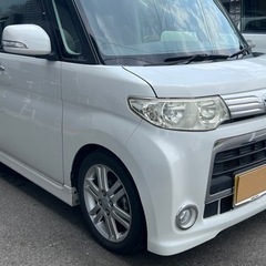 タントカスタム RS ターボ  パールホワイト