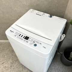 ☑︎ご成約済み🤝 Hisense 一人暮らし洗濯機  4.5kg✨ 2020年製⭕️の画像