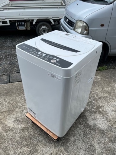 近隣送料無料!! 激安販売!! SHARP 4.5kg 2016年 ES-G45RC家電 生活家電 洗濯機