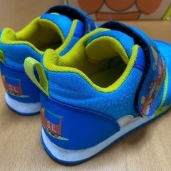 アンパンマン 15cm 子供用ジュニアスニーカー中古品の画像