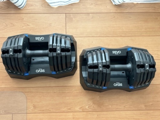 受け渡しが決まりました【直接引取りのみ】可変式ダンベル 2個セット 計45kg