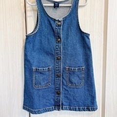 Gap kids ギャップ　デニム　ジャンバースカート　ワンピー...