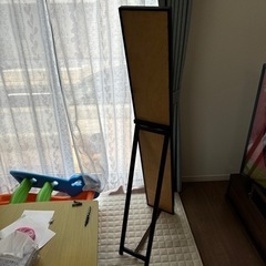 姿鏡　姿見 
家具 ミラー 鏡の画像