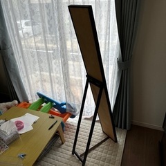 姿鏡　姿見 
家具 ミラー 鏡の画像