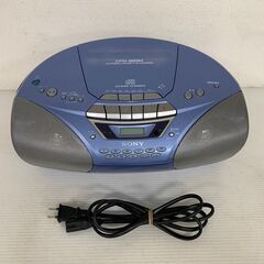 【SONY】 ソニー ラジカセ CD ラジオカセットコーダー C...