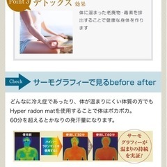 エステサロン  ヒートマット   ハイパーナイフ ハイパーラドンマットの画像