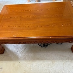 家具調こたつ 取りに来ていただける方(´∀｀*)10月頃
処分予定 