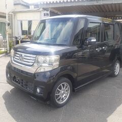 早い者勝ち!🥰Ｈ２６年🥰ホンダ🥰N-BOXカスタム🥰黒🥰１０．６...