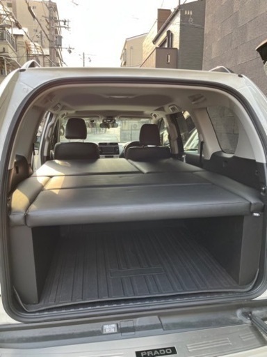 ランドクルーザー プラド150系 5人乗用 後期 ベッドキット 荷室棚 TX/TX-L
